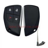 For Chevrolet 3+1 button smart remote key blank