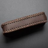 For Toyota 3 button key cowhide leather case for COROLLA, for Rezi, 13RAV4.