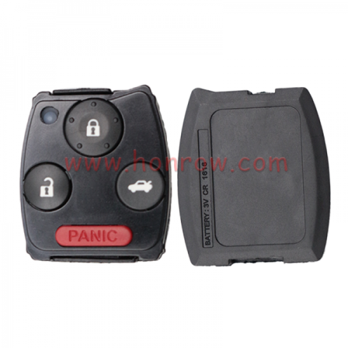 For Ho 3+1 remote control key blank with put chip place