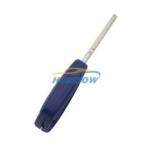 For Fi transponder key blank Without Logo (Blue Color, can put TPX chip inside )