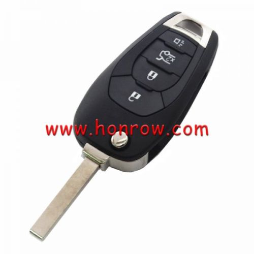 For Chevrolet 4 button flip remote key blank
