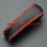 For Opel 3 button key cowhide leather case