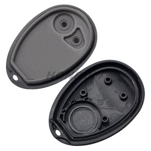For G 2 button remote key blank With Battery Place