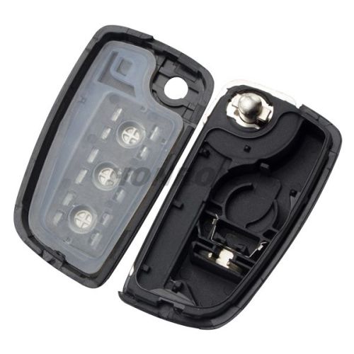 For Nis 3 button remote key blank