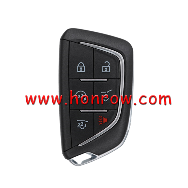 For Cadillac 5+1 button modified remote key blank