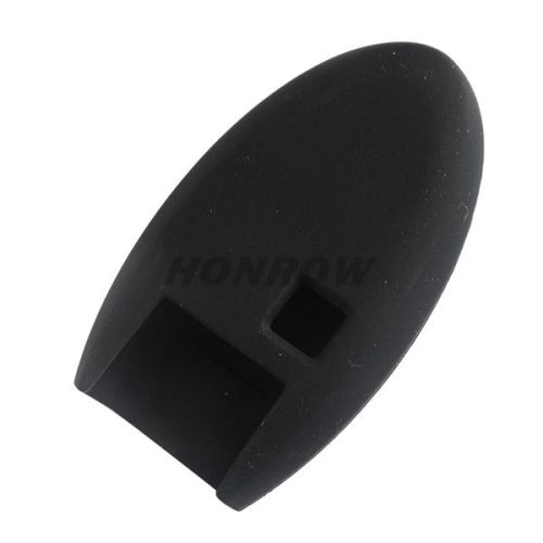 For Nissan 3 button Silicone case Black color(MOQ:5pcs)