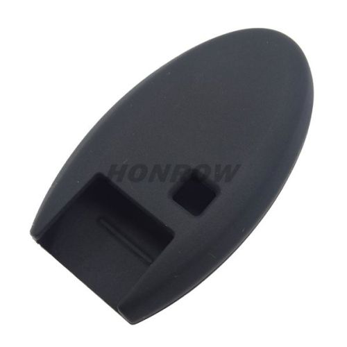 For Nissan 4 button Silicone case Black color(MOQ:5pcs)