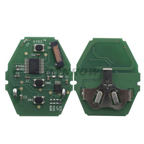 For BMW 5 Series CAS2 systerm 3 button  remote control with 315mhz PCF7942chips
