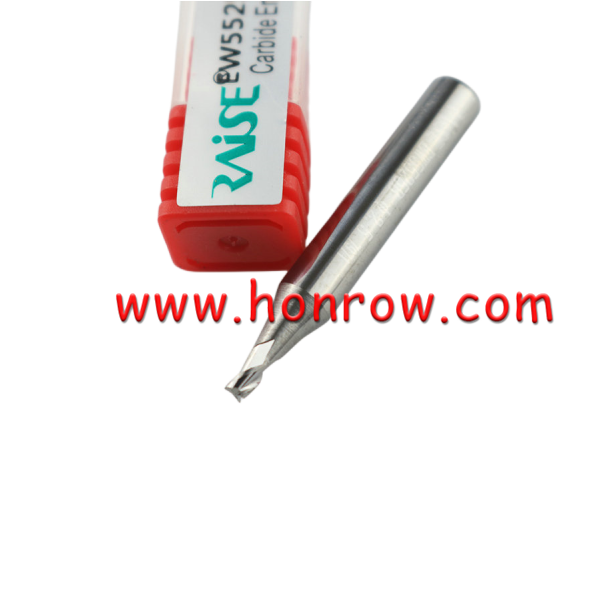 Raise 2.5mm Milling Cutters Carbide Steel For Key Machine φ2.5xD6x40x3F