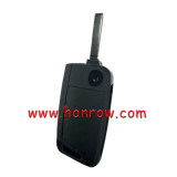 For VW MQB 3 button remote key shell with HU162T Blade