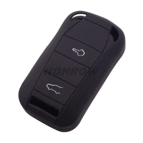 For Porsche 2 button silicon case black color (MOQ : 5PCS)