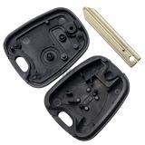 For Peugeot 2 button remote key with SX9 blade 433Mhz PCF7961 Chip
