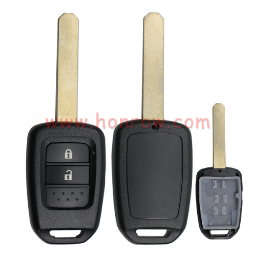 For Ho 2 button remote key blank