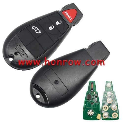 For Chry 3+1 button remote key with 433Mhz