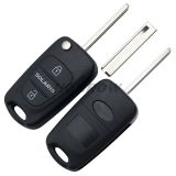 For Hyundai Solaris 3 button flip remote key blank