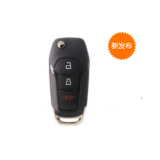 For Ford 3 button remote  key HU101 blade with ID49 Hitag Pro chip-315mhz  FCCID:N5F-A08TAA OE:164-R8130