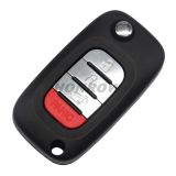 Original For Benz smart 3+1 button remote key with 4A 434mhz PCF7961M
