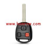 For Toy Lex 3 Buttons Remote Key with 4C chip 312mhz Toy48 key blade  FCCID: N14TMTX-1