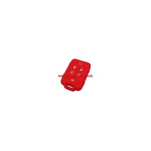 For GMC 5+1 button  silicon case red color（MOQ: 50pcs）
