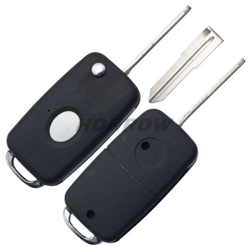 For Mit lioncel 1 button modified flip remote key blank