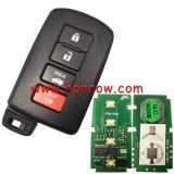 For Toyota Camry Avalon Corolla Smat Key Fob NLK-TOY-87-0020B 314MHZ HYQ14FBA  CHIP: P1=88 PN: 89904-06140