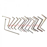 HUK 14PCS Locksmith Tools Set Tension Wrench Push Rod Rotating Rod Tools Locksmith Supply