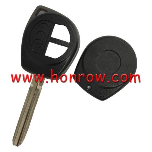 For Suz Swift 2 button remote key blank Without Logo