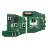 For Nissan 3 button remote key with 433mhz PCF7961A HITAG 2 46 chip FCCID:TWB1G766