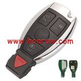 KYDZ Board For Benz keyless go smart BE Type Nec and BGA Processor 3+1 button remote key with 315MHZ
