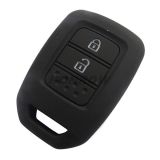 For Honda 2 button Silicone case (Black color) (MOQ:5pcs)