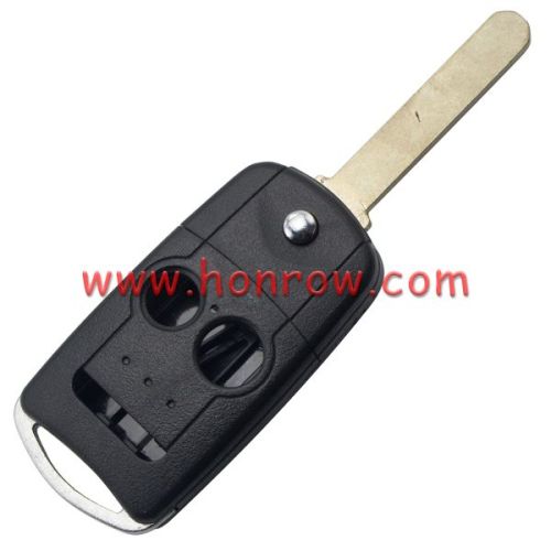 For Ho 2+1 button flip remote key shell