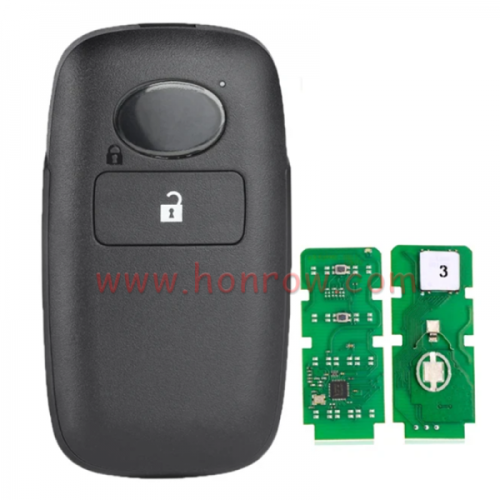 For Toy 2 button smart key with 433MHz 4A chip  FCCID: 89994-BZ170