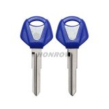 For Yamaha  motorcycle transponder key blank BLUE