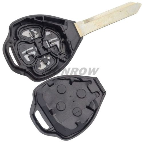 For To 4 button remote key balnk with To47 blade