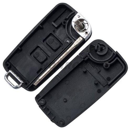 For Hyu 2  button modified flip remote key blank