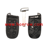 For Fiat 4+1 button remote key shell with SIP22 Blade