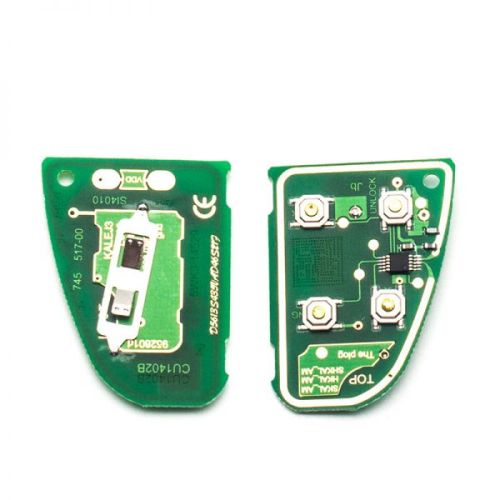 For Jag 4 button remote key with 433Mhz with 4D60 +DST40 Chip FCCID: NHVWB1U241 Part Number: 1X43-15K601-AE