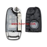 For VW modified 3 button flip remote key blank