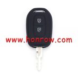 For Renault 2 button silicon case black