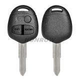 For high quality Mitsubishi 3 button remote key blank with left blade enhanced version