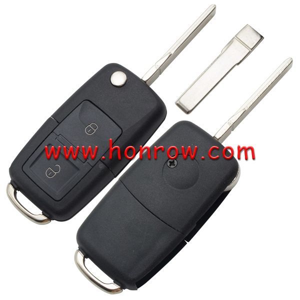 For V 2 button remote key blank
