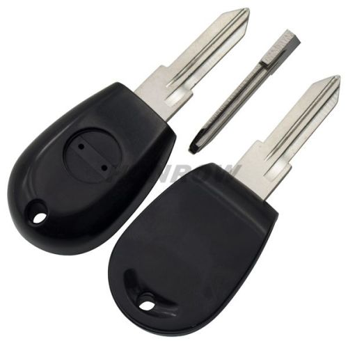 For Al Remeo transponder key blank with Black Color