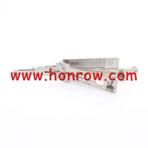 For Original Lishi BYD01 2 in 1 decode and lockpick