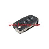 For VW MQB 3 button remote key  with Megamos AES / ID88 chip ASK 433Mhz  FCCID: 5K0837202DH 5K0837202BH