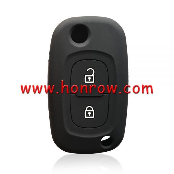 For Renault 2 button silicon case (black,blue ,red. Please choose the color)