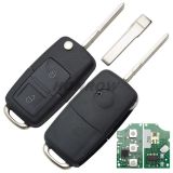 For VW 2 Button remote key 1JO959753CT 433MHZ  ID48 chips