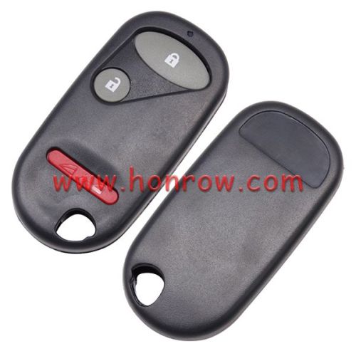 For Ho 2+1 button remote key blank with Red Panic (Without Logo)