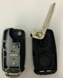 For NEW Model for VW 2 button key blank after 2011 year with pin