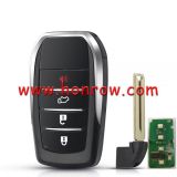 For Toy 3+1 button Keyless Smart Remote Key with 4D-ID71 Chip 315Mhz Board 7930 for Toy Prado Land Cruiser Car Intelligent Remote Key