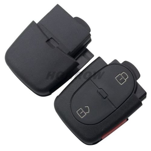 For V 2+1 button remote key blank with panic  (1616 battery Small battery)